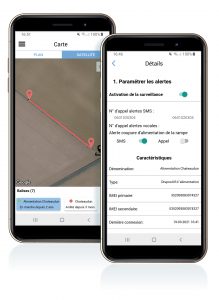 Carte sur mobile agom systèmes